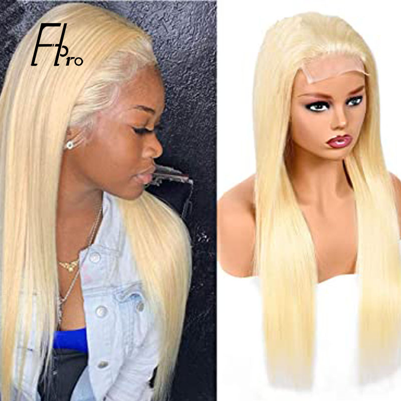 613# Straight Glueless Virgin Hair Lace Closure Wig Unit